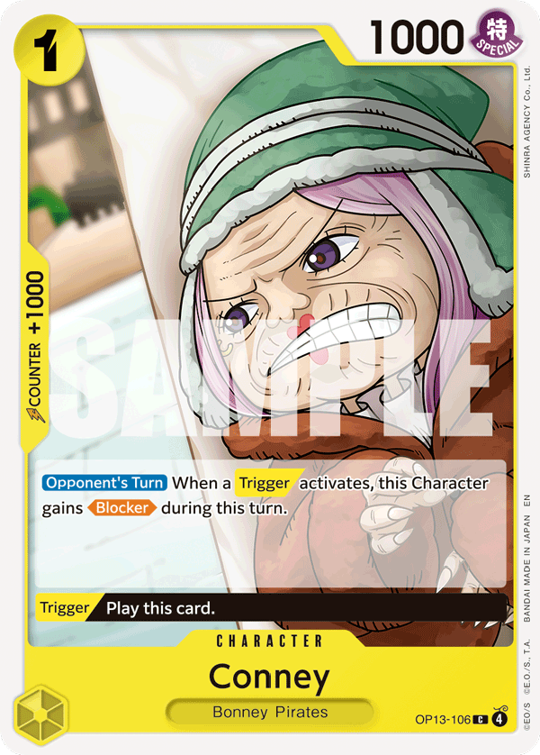 One Piece CARRYING ON HIS WILL- [OP-13] - Yellow