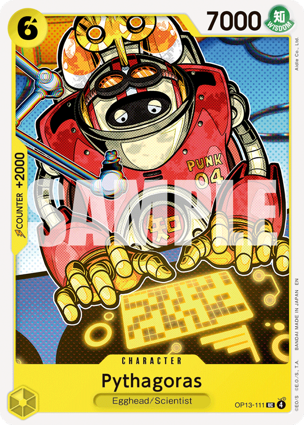 One Piece CARRYING ON HIS WILL- [OP-13] - Yellow