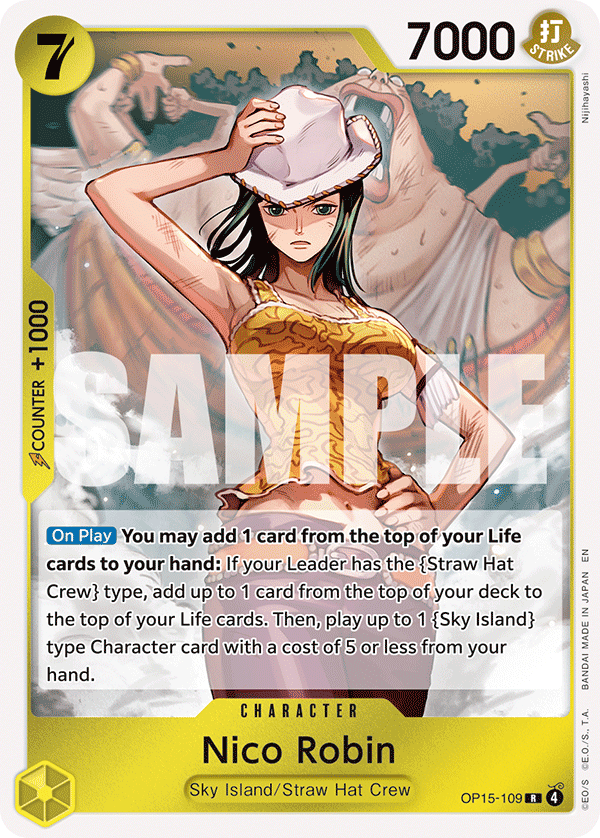 ADVENTURE ON KAMI'S ISLAND- OP15 - Yellow