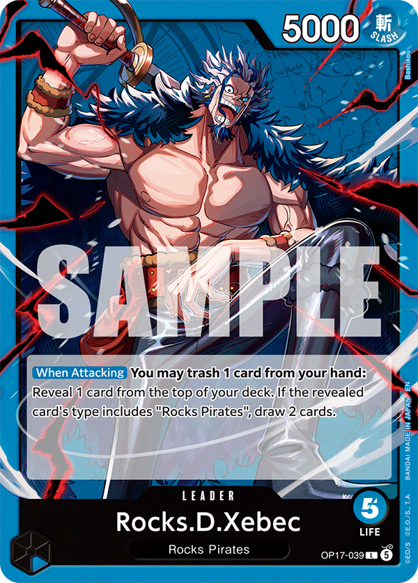 THE WORLDS STRONGEST WARRIORS- OP17 - Blue