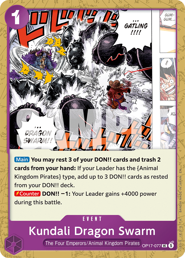 THE WORLDS STRONGEST WARRIORS- OP17 - Purple