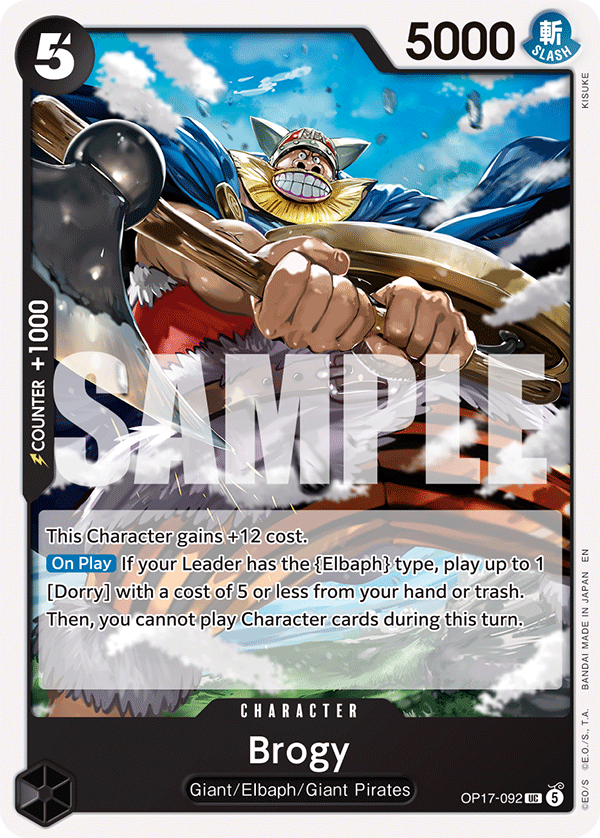 THE WORLDS STRONGEST WARRIORS- OP17 - Black