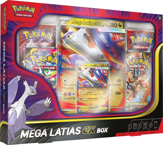Pokémon TCG: Mega Latias ex Box (pre-order) (limit 2)