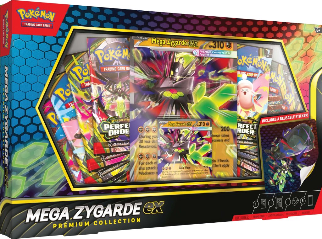 Pokémon TCG Mega Zygarde ex Premium Collection(pick up in store only)