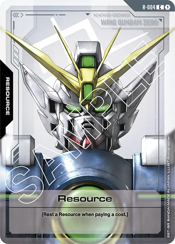 Gundam - Newtype Rising - Resource Tokens
