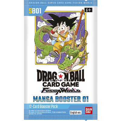 Dragon Ball Super Card Game: Fusion World – Manga Booster (Single Pack) [SB-01]