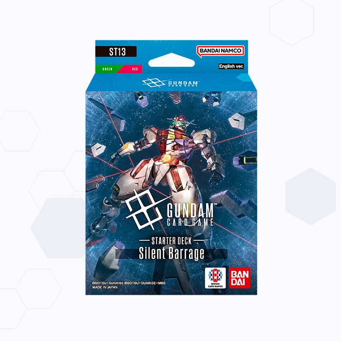 Gundam Card Game: Starter Deck – Silent Barrage [ST13] (limit 1) (VIC only) (pre-order)