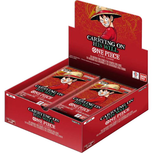 One Piece Card Game: Booster Display – Carrying On His Will [OP-13]  (limit 2 per person) (VIC only)