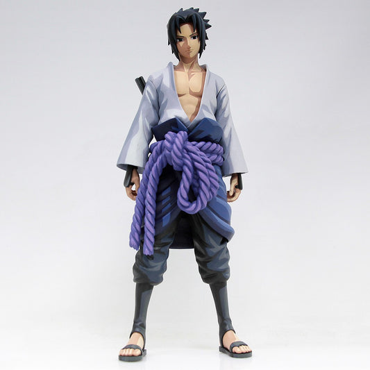 Banpresto Naruto Shippuden Grandista Uchiha Sasuke Manga Dimensions Figure white