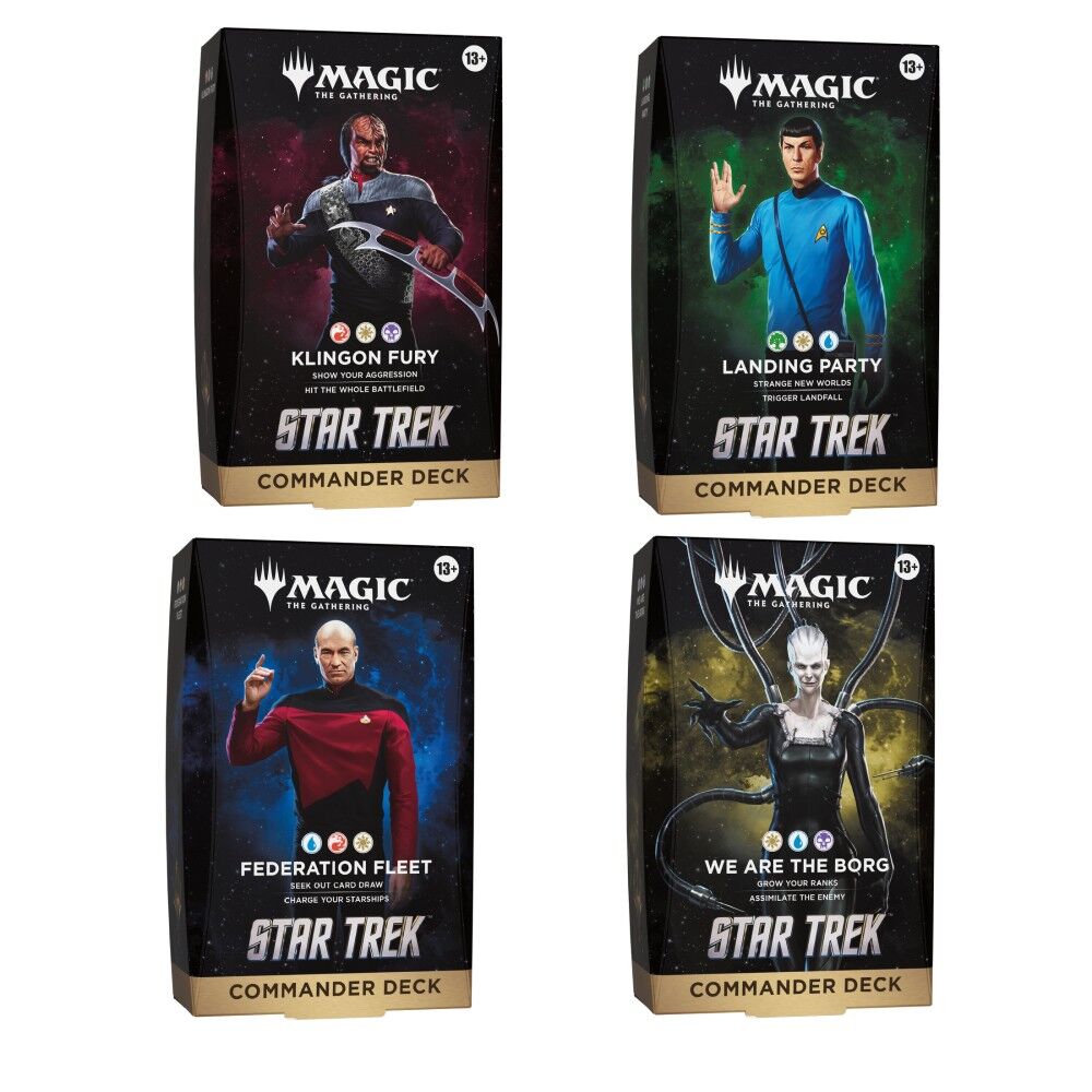 Magic: The Gathering® | Star Trek™ Commander Decks (Set)