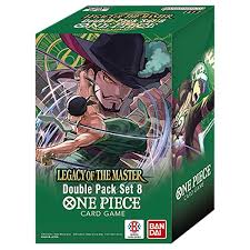 One Piece Card Game: Double Pack Display – Legacy of the Master [DP-08] (limited-pre-order) (1 per person)