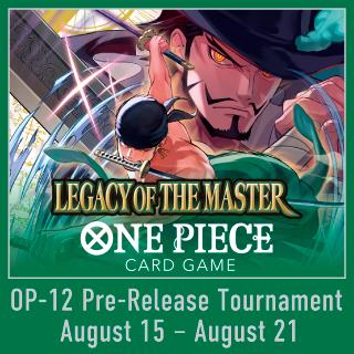One Piece [OP12] - Legacy of the Master - Sealed Release Tournament