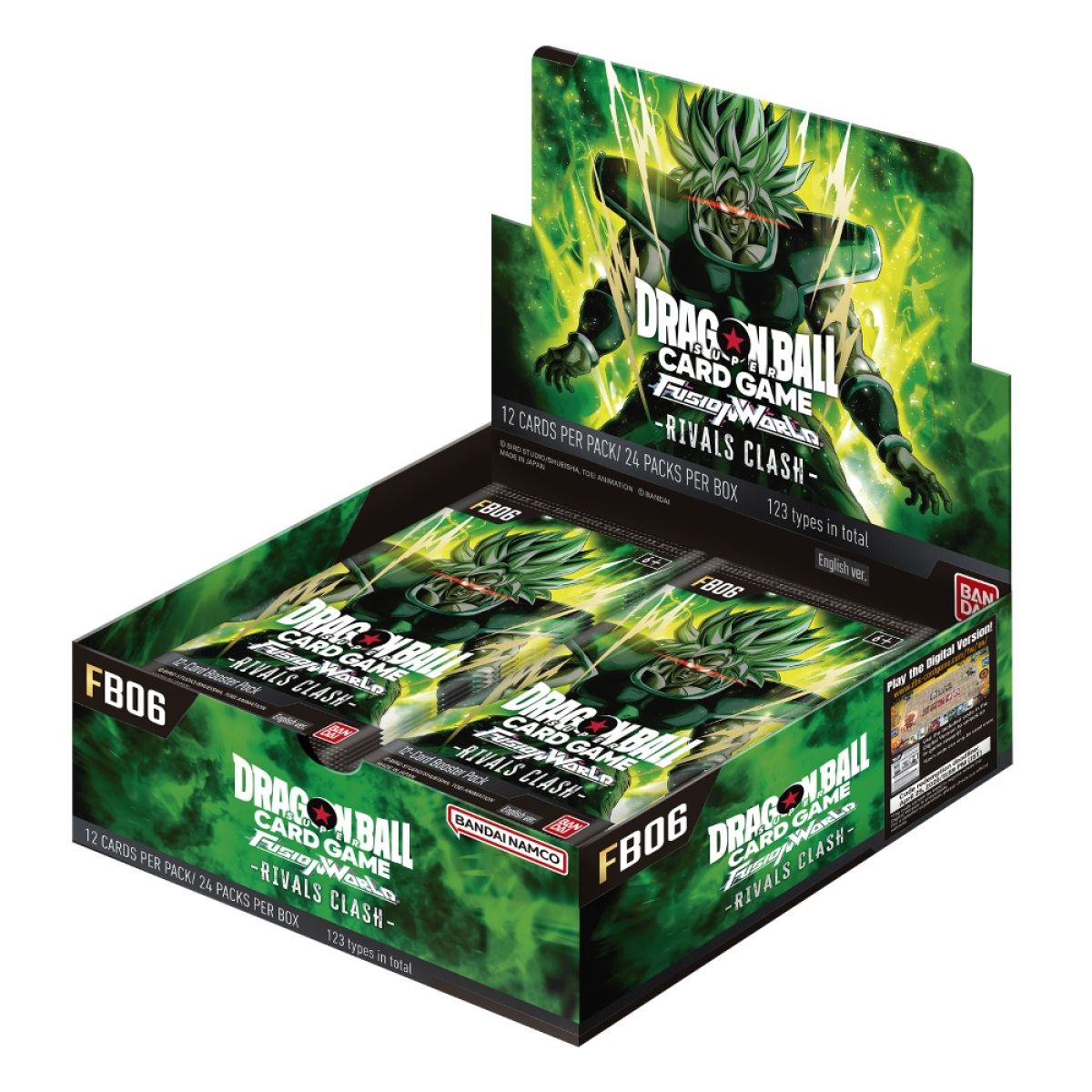 Dragon Ball Super Card Game: Fusion World – Booster Display: Rivals Clash [FB06]