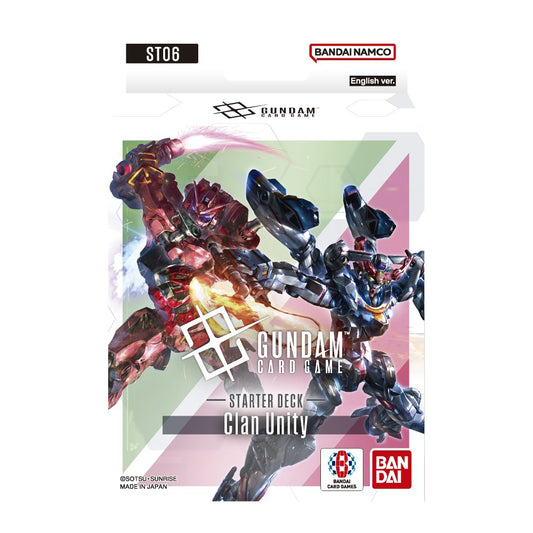 Gundam Card Game: Starter Deck – Clan Unity (pre-order) (pick up in store only) (limit 2)