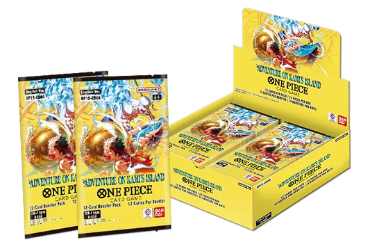 One Piece Card Game: Booster Display – -Adventure on KAMI’s Island- [OP-15]  (limit 1 per person) (VIC only)