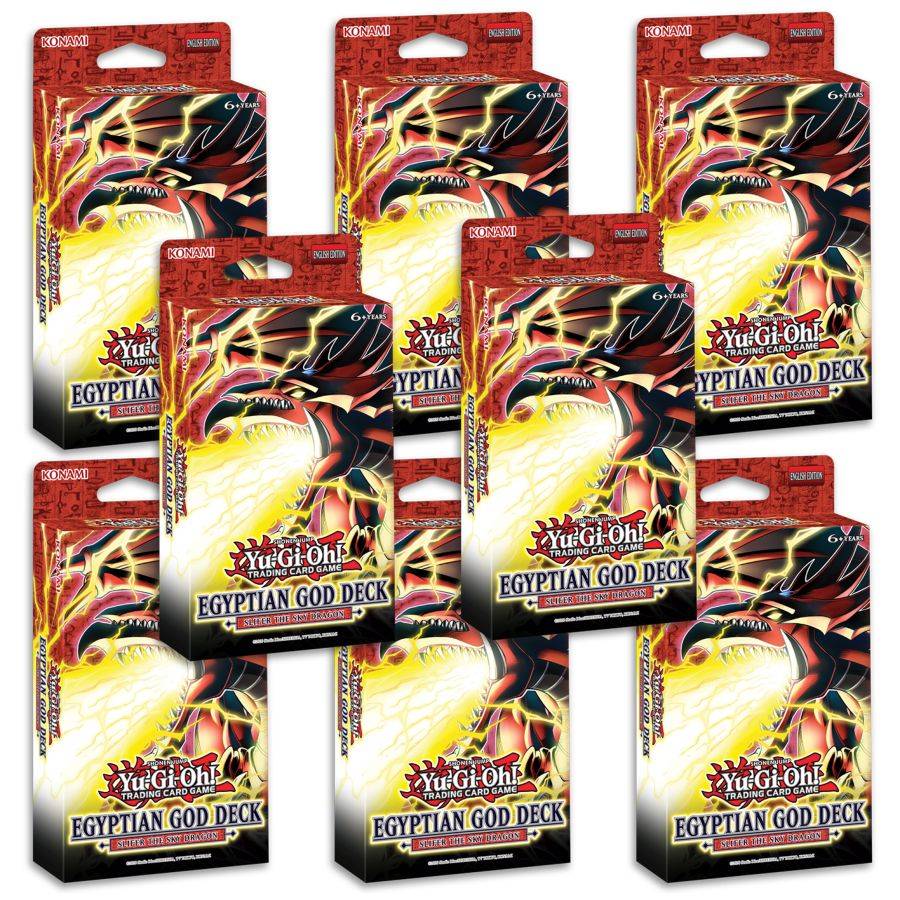 Yu-Gi-Oh!- Egyptian God Deck: Slifer the Sky Dragon Structure Deck ...