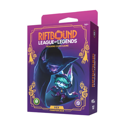 Riftbound: League of Legends TCG – Champion Deck – Unleashed: Vex (pre-order)