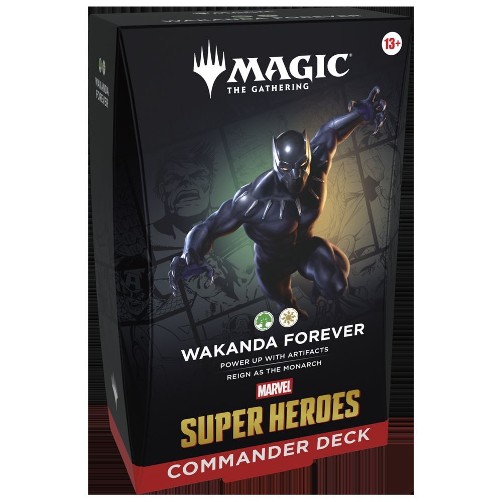 Magic Marvel Super Heroes - Commander Deck Display (Set of 4 decks)