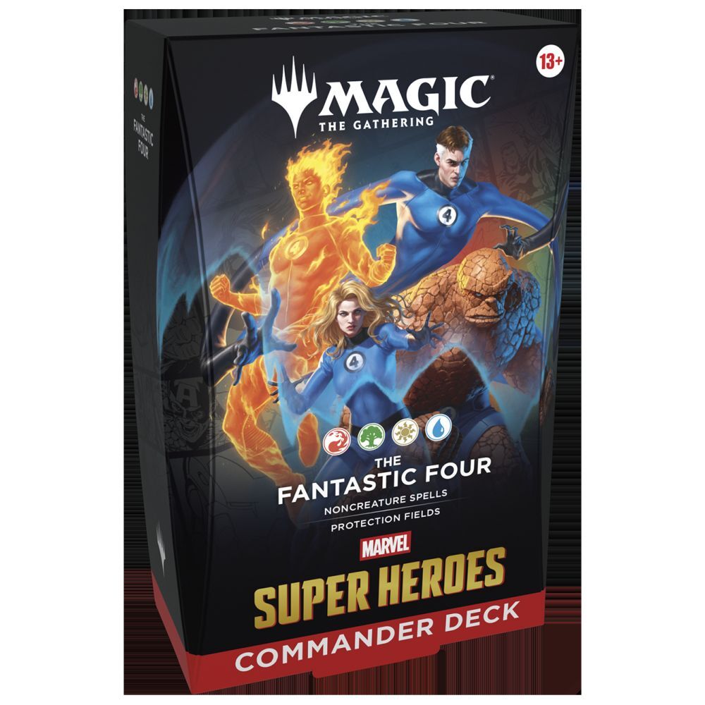 Magic Marvel Super Heroes - Commander Deck Display (Set of 4 decks)