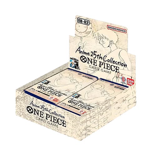 One Piece Card Game: Extra Booster Display – Anime 25th Collection [EB-02] (pre-order limit 2 per person)