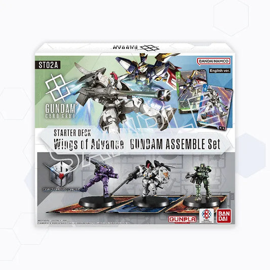 Gundam Card Game: Gundam Assemble Starter Set – Wings of Advance [ST02A] (pre-order)