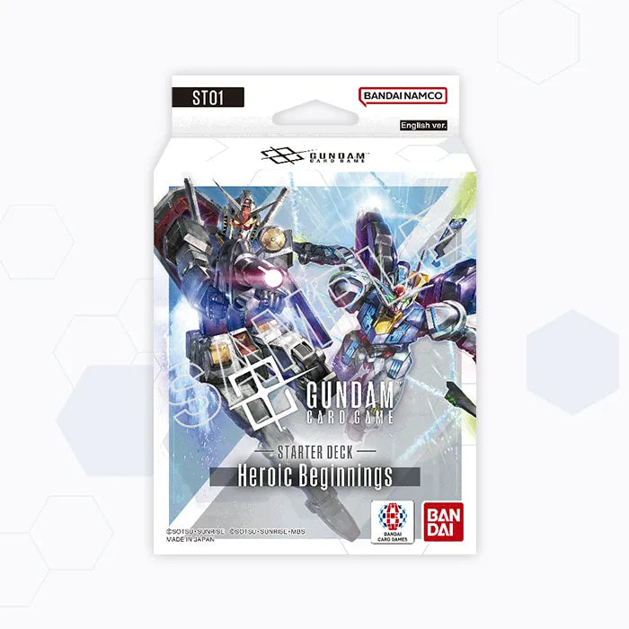 Gundam Card Game - Heroic Beginnings Starter Deck [ST01] (in store pickup only) (limit 1)