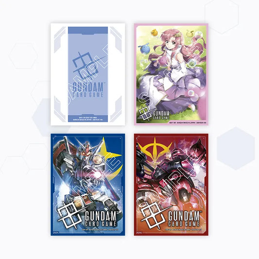 Gundam Card Game: Official Sleeves 1 [E01] (pre-order)