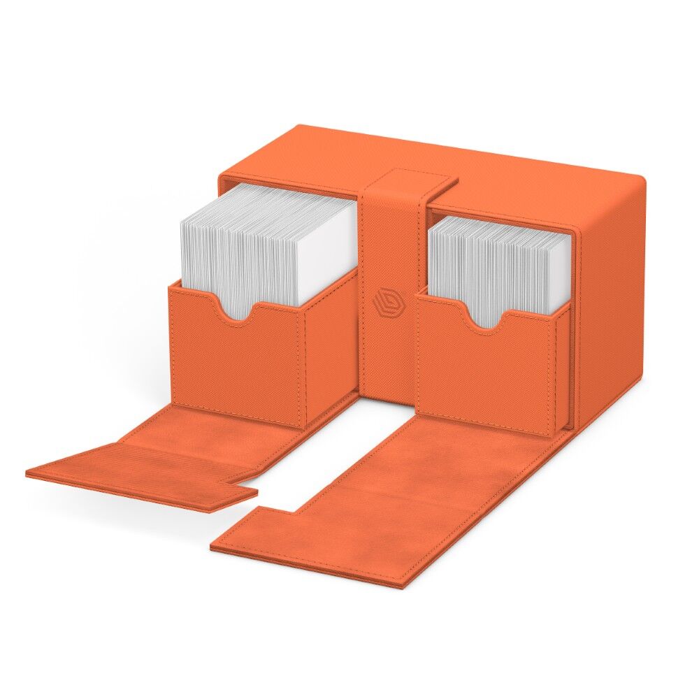 Ultimate Guard: Deck Box – XenoSkin Twin Flip'n'Tray Deck Case 200+ – 2025 Summer Edition: Peach