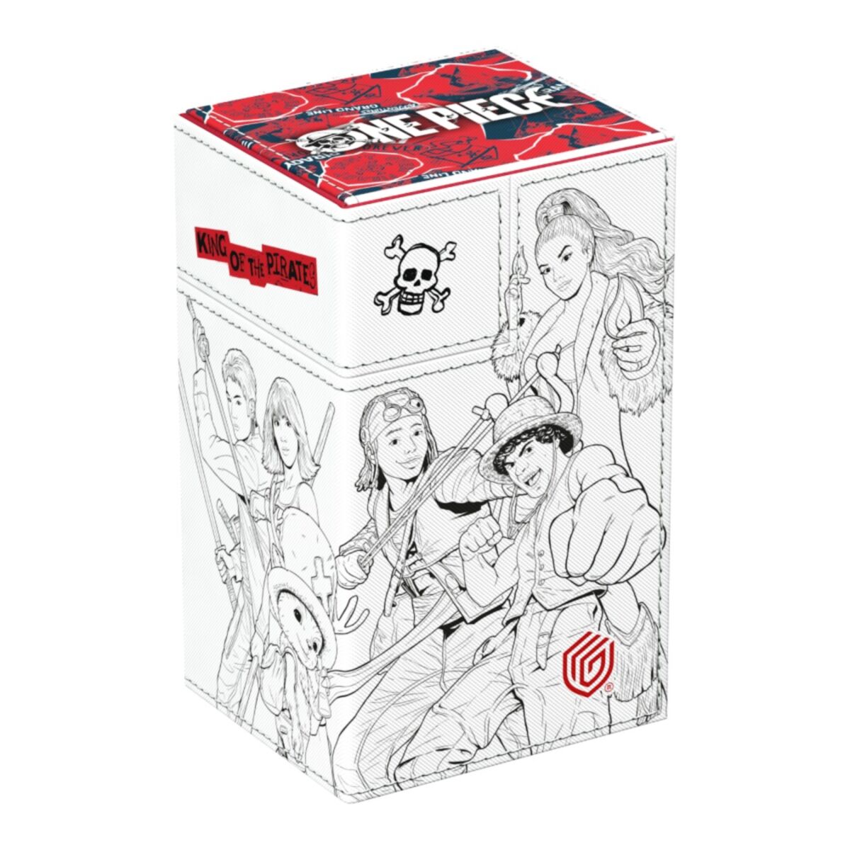 Ultimate Guard: Deck Box – XenoSkin Flip'n'Tray 80+ – One Piece: Sketch